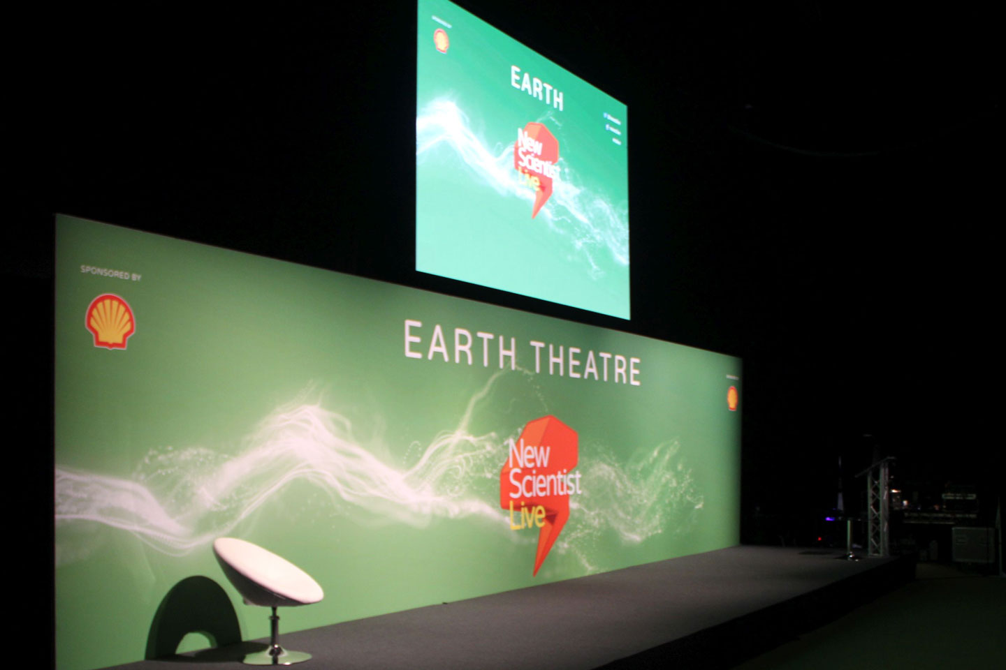 OneBigStar New Scientist Live Earth Theatre Exhibition Features & Theatres