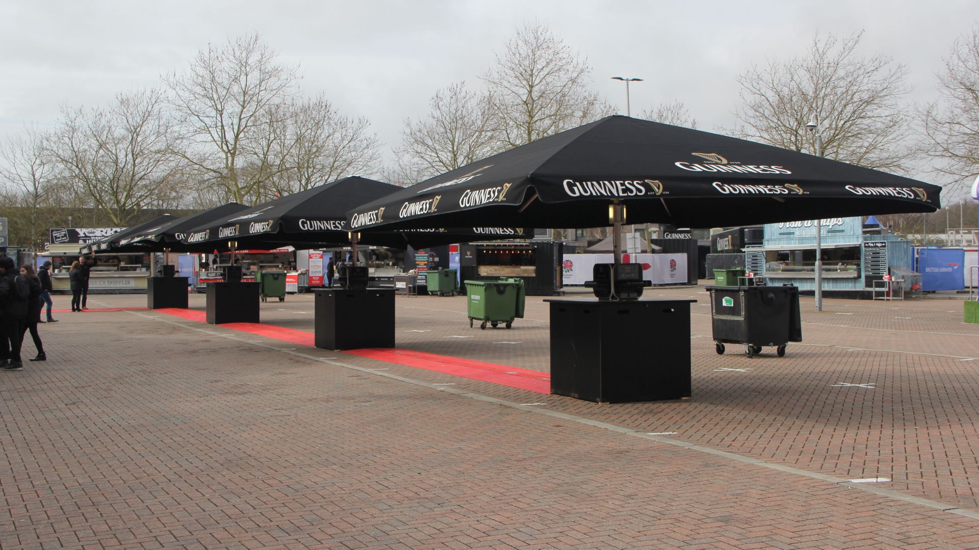 OneBigStar production for Guinness Surge Bar at Six Nations Twickenham 2020